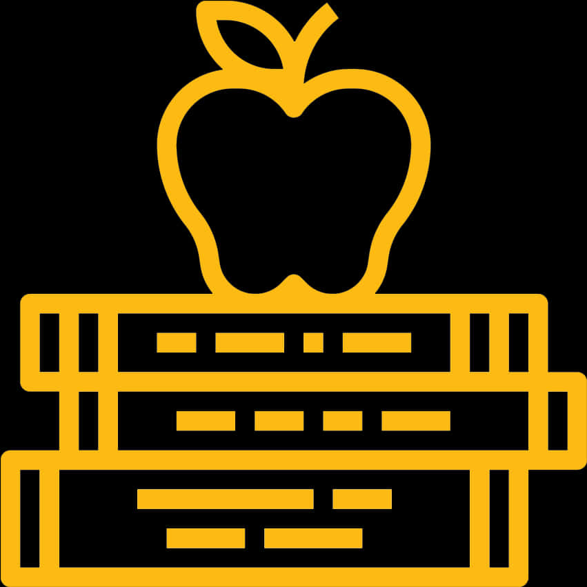 Apple Atop Books Logo