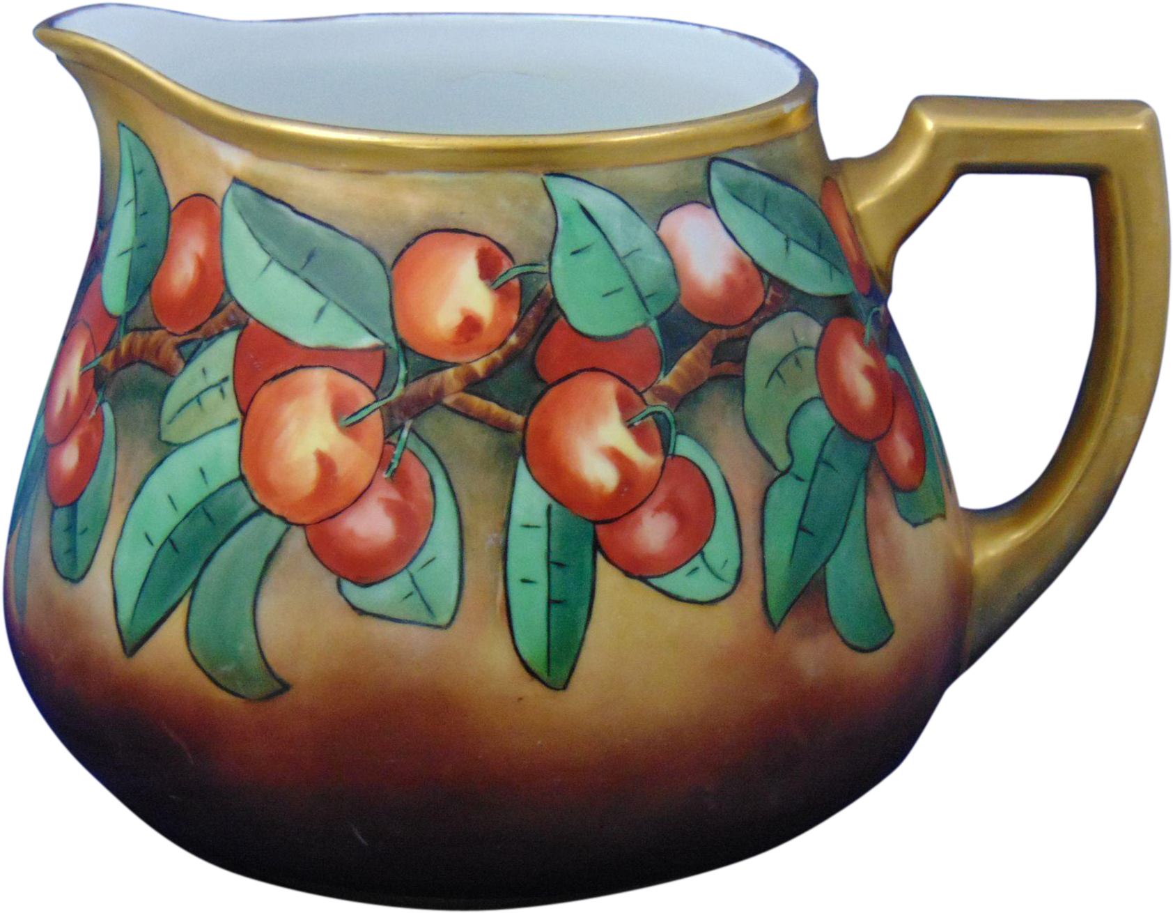 Apple Decorated Pitcher