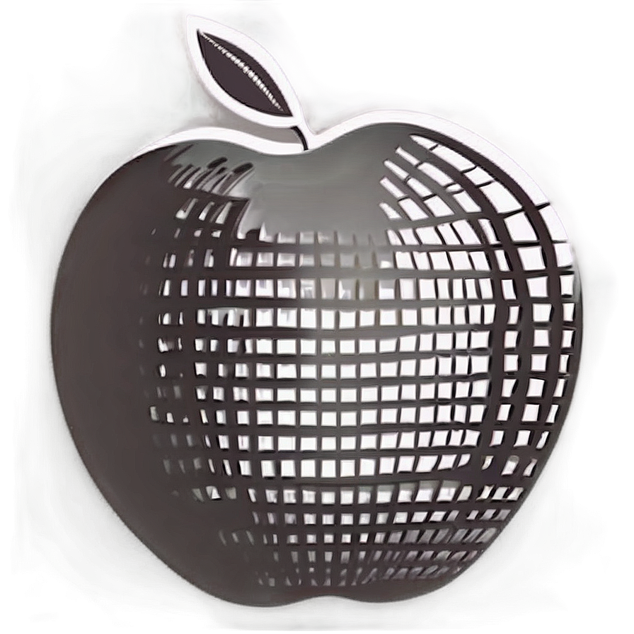 Apple Fruit Silhouette Png 06262024