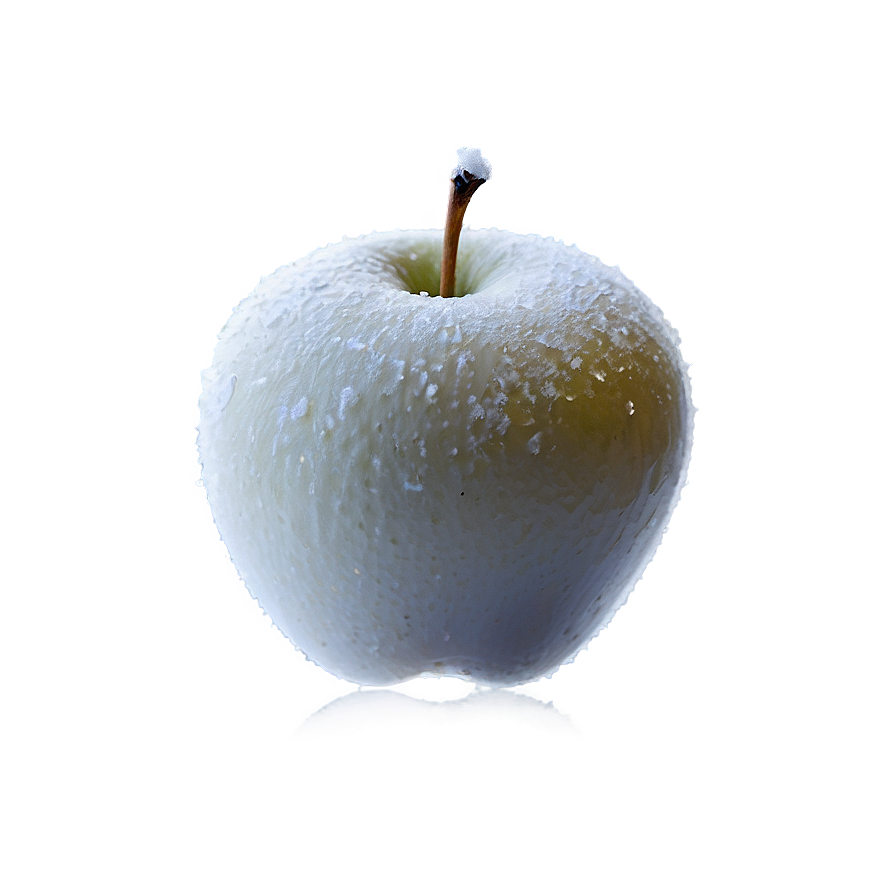 Apple In Snow Png 06132024