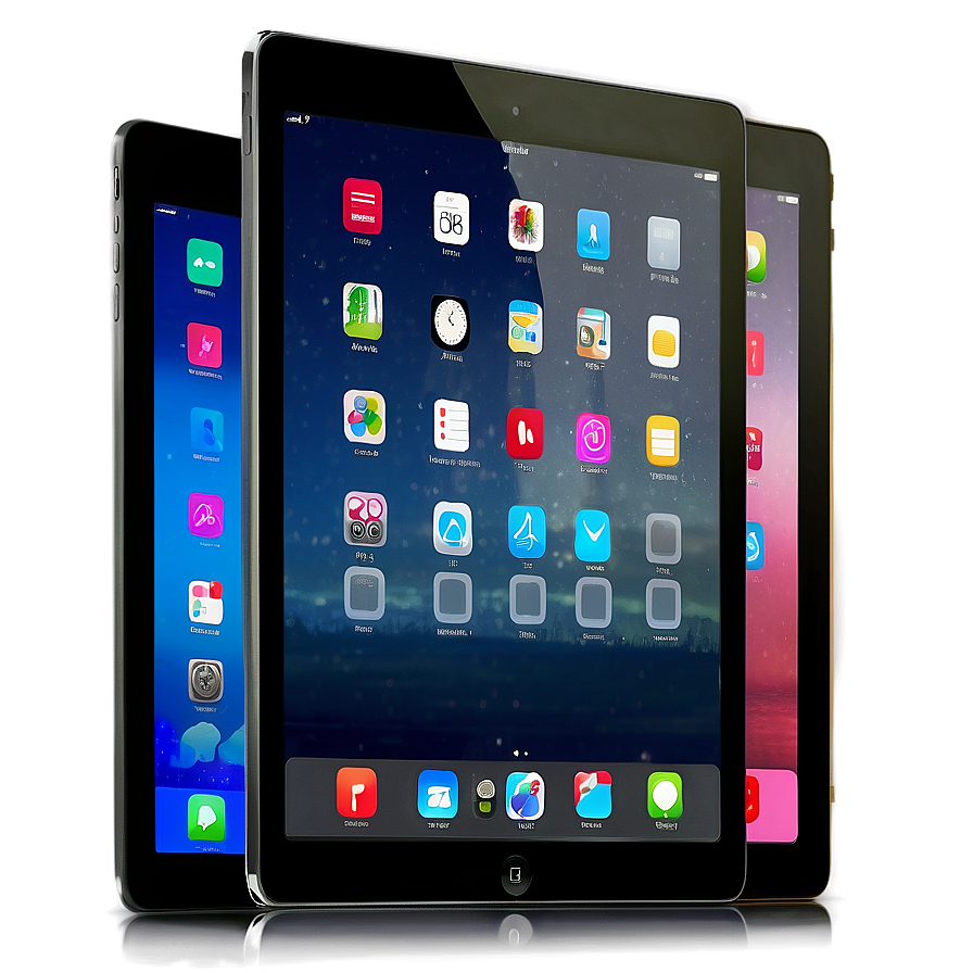 Apple Ipad Flat Design Png 05032024