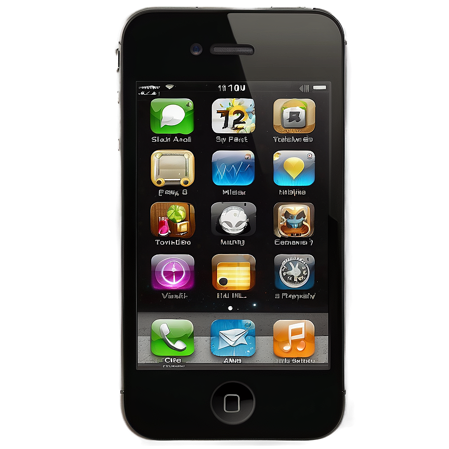 Apple Iphone 4 Png Gpe