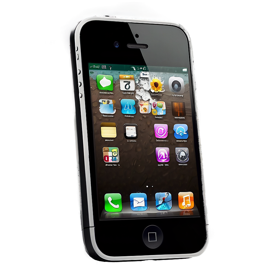 Apple Iphone 4s Png Wsk99