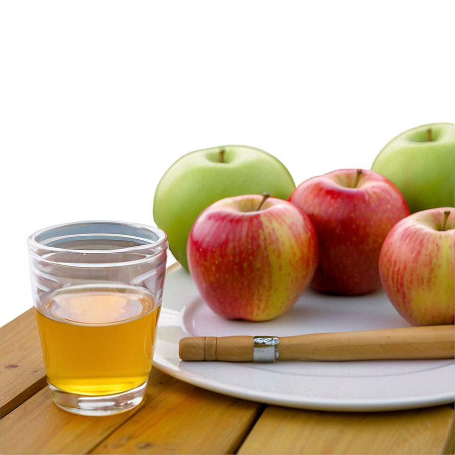 Apple Juice in Cafe Setting PNG gjk PNG image with a transparent background, free high-resolution download