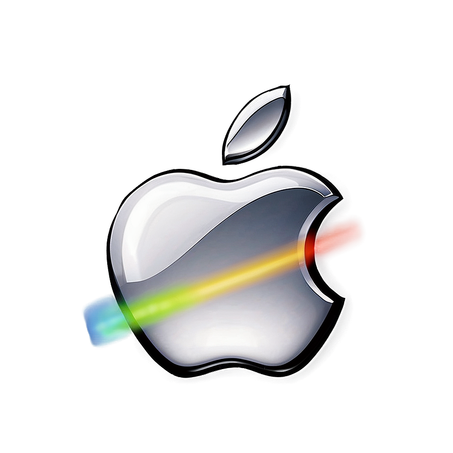 Apple Logo in Circle PNG mvb PNG with transparent background