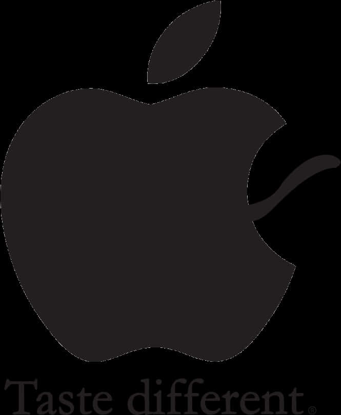 Apple Logo Taste Different