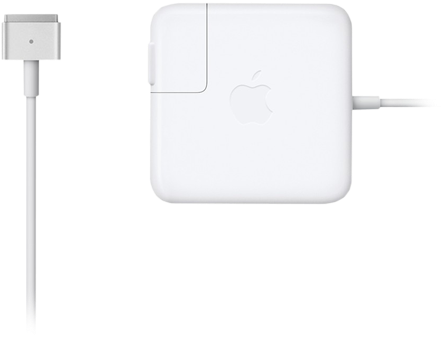 Apple Mac Book Mag Safe Power Adapter PNG with transparent background