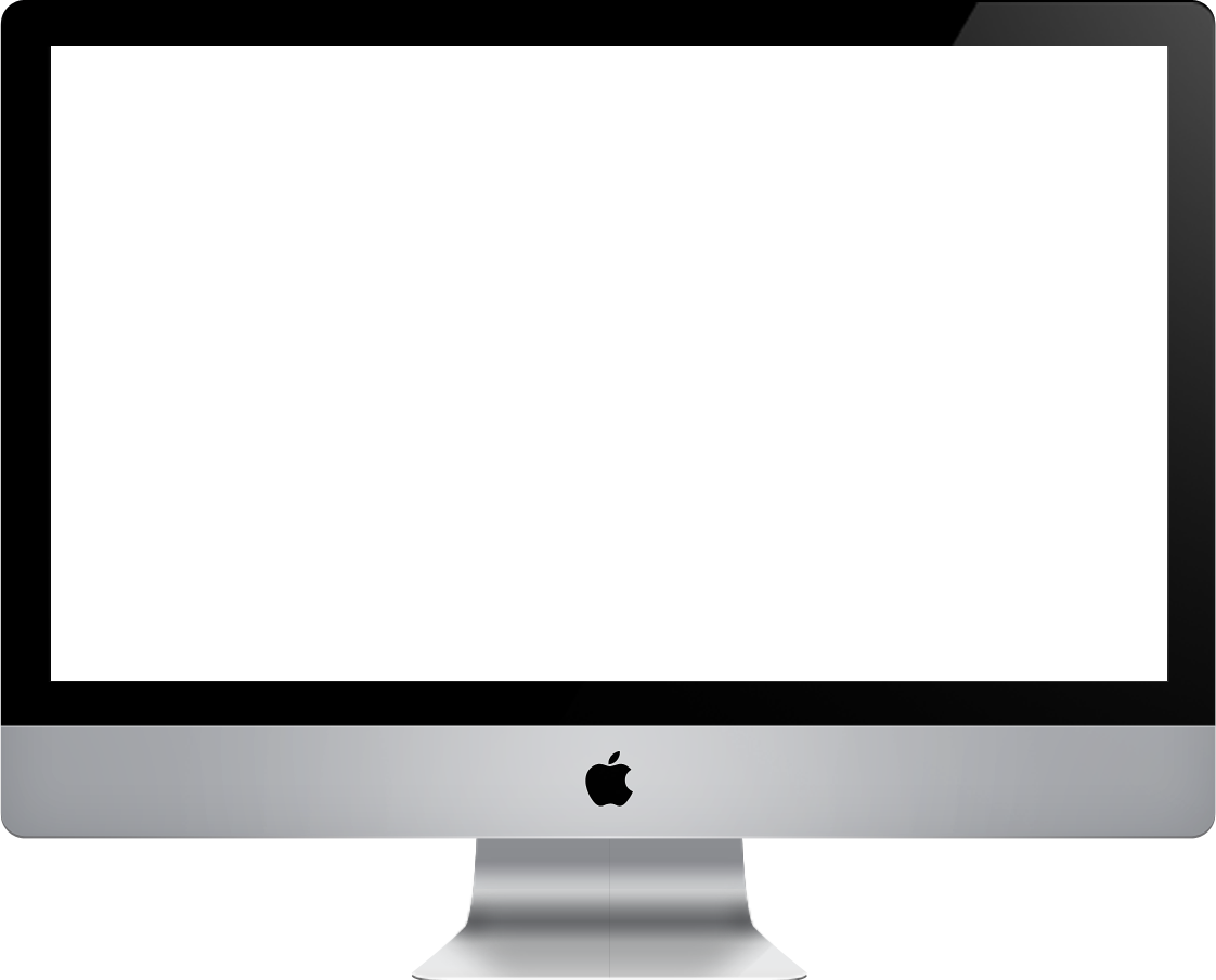 Apple Mac Computer Screen PNG PNG with transparent background