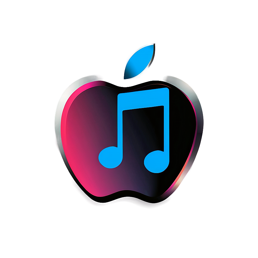 Apple Music Logo For T-shirt Print Png Rhb