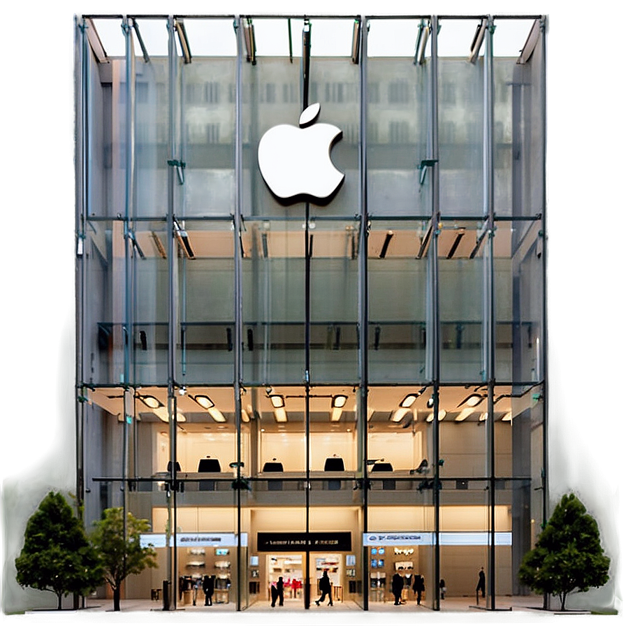 Apple Store Building Png Yne