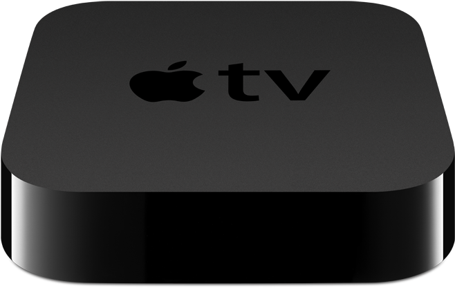 Apple T V Streaming Device Top View