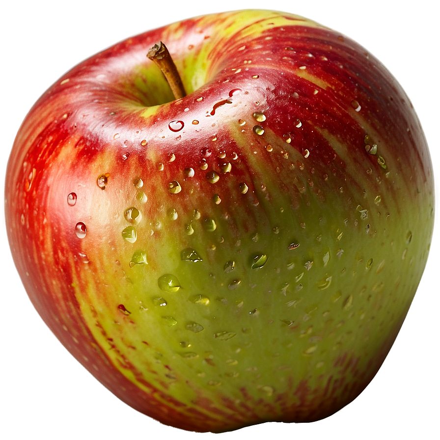 Apple With Face Clipart Png Akc44