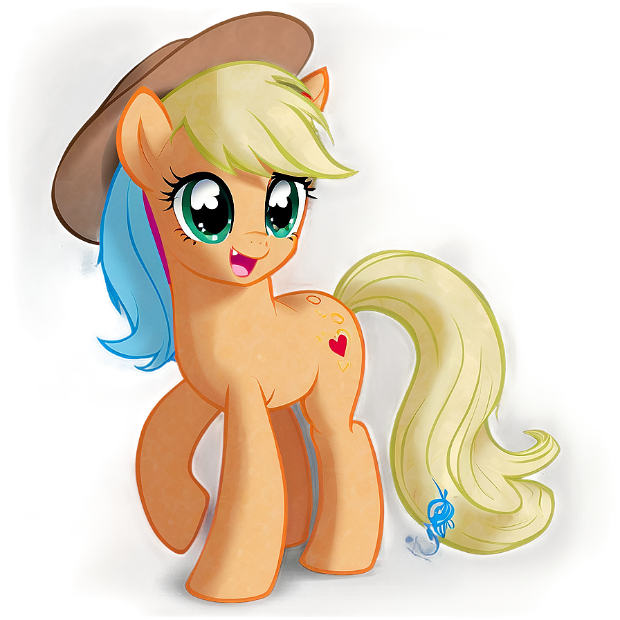 Applejack My Little Pony PNG Image 1 PNG with transparent background