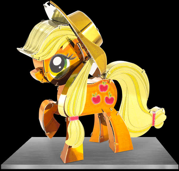 Applejack Papercraft Model