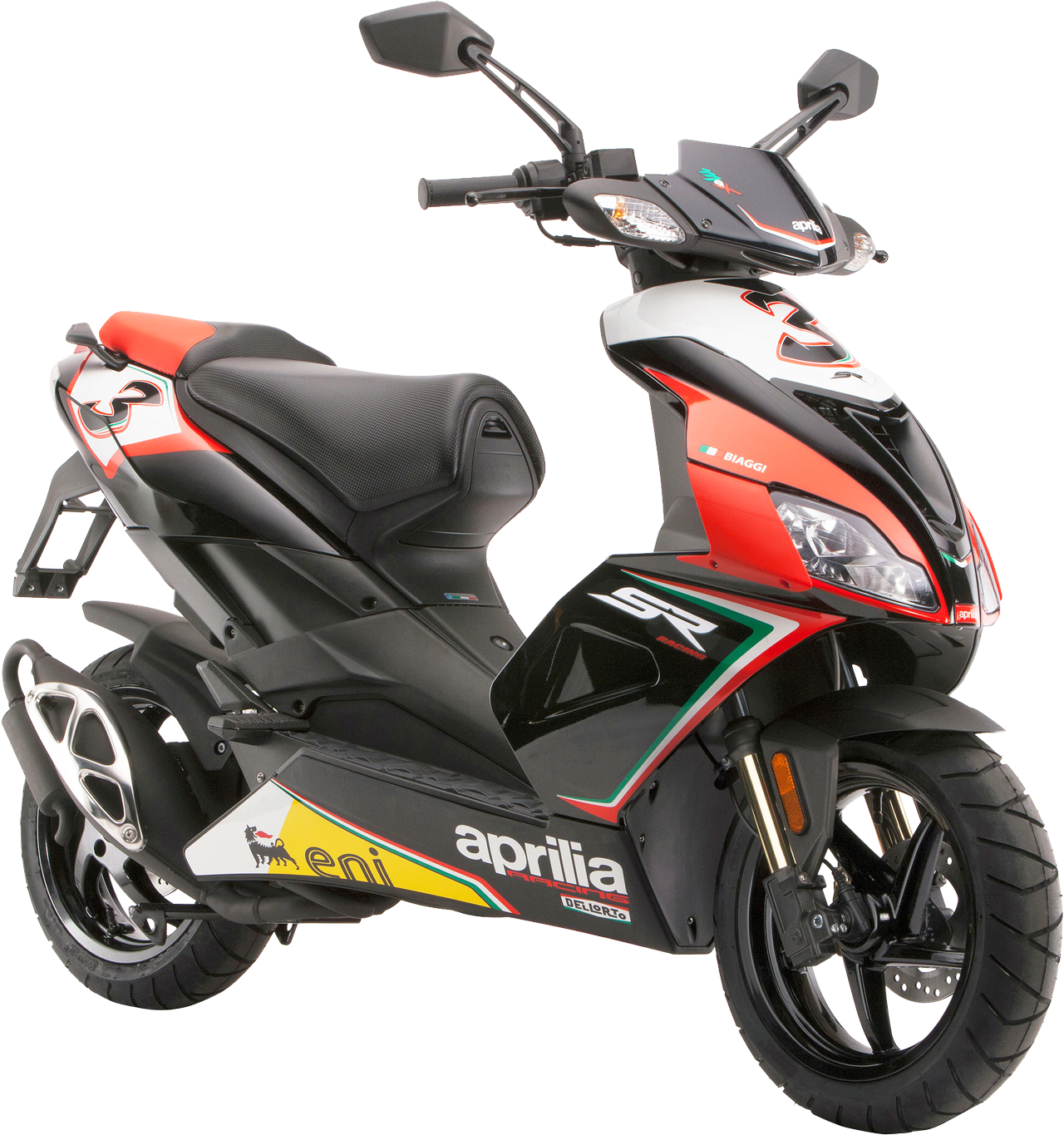 Aprilia Sr 50 Biaggi Race Replica Scooter Png Image - Aprilia Scooter Rs 50, Transparent Png PNG with transparent background