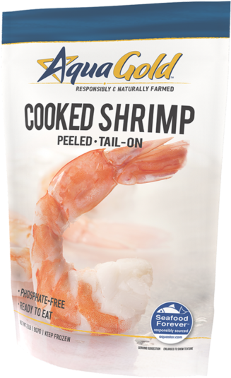 Aqua Gold Cooked Shrimp Package