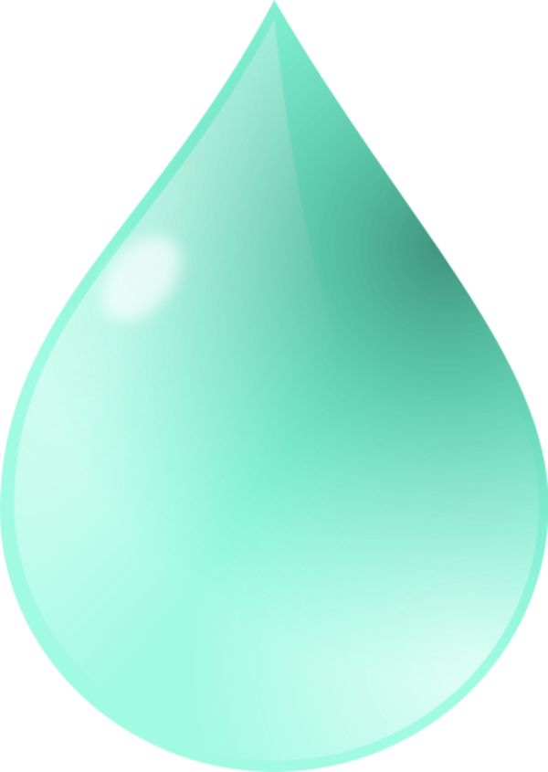 Vector Clip Art - Water Drop Png Color, Transparent Png PNG with transparent background