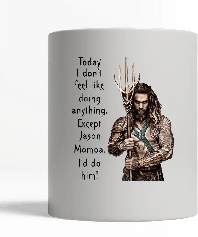 White Mug Center - Jason Momoa Aquaman Png, Transparent Png PNG with transparent background