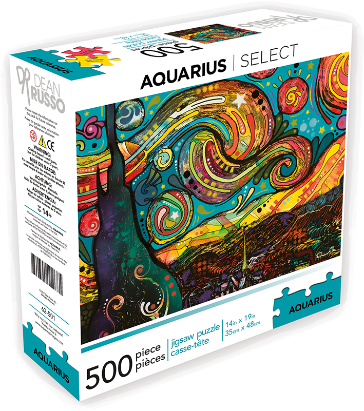 Aquarius Select Dean Russo Jigsaw Puzzle Box