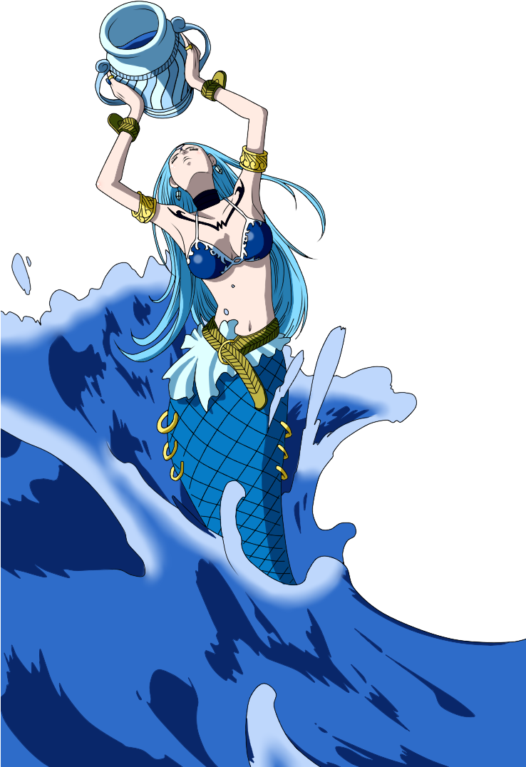 Aquarius Zodiac Water Bearer Anime