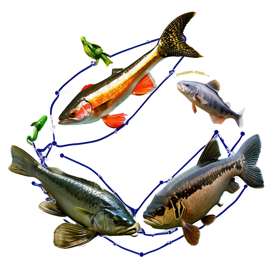 Aquatic Food Chain Example Png 7