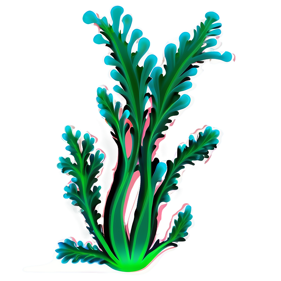 Aquatic Seaweed Design Png 05242024