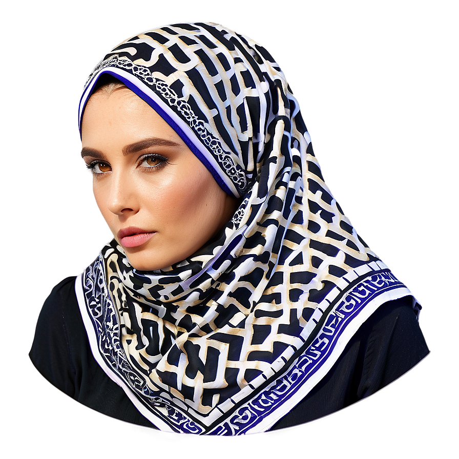 Arab Headscarf Keffiyeh Png Kcb80