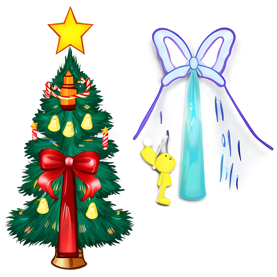 Arbol De Navidad With Angels Png 54