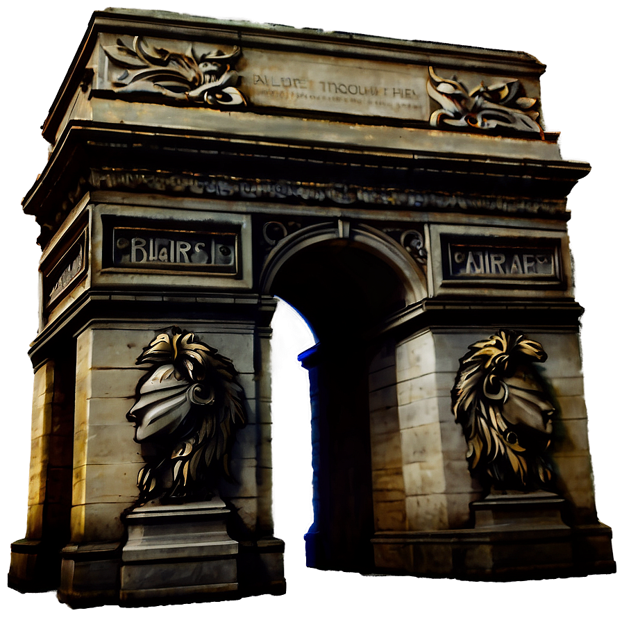 Arc De Triomphe Monument Png Wll