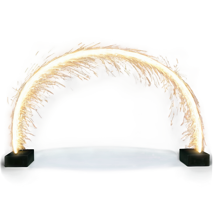 Arc with Sparks PNG akn PNG with transparent background