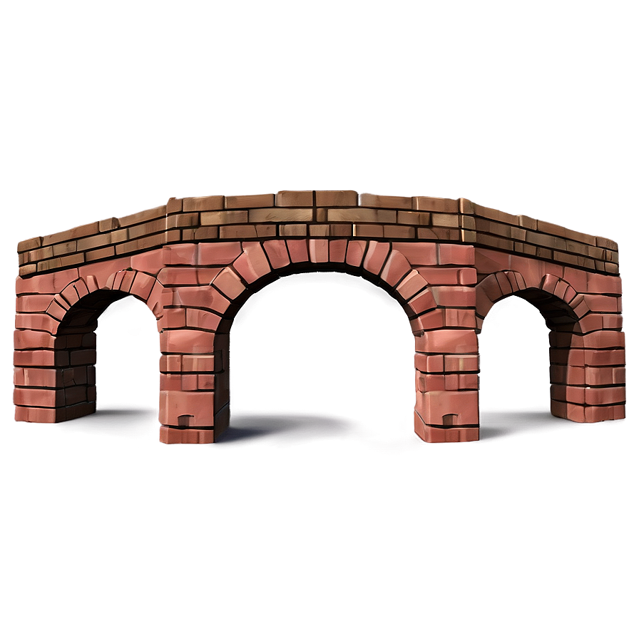 Arched Brick Bridge Png 05242024