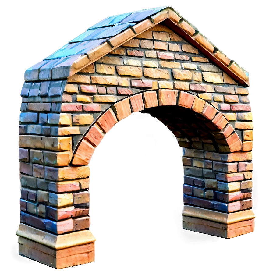 Arched Brick Bridge Png Vtm