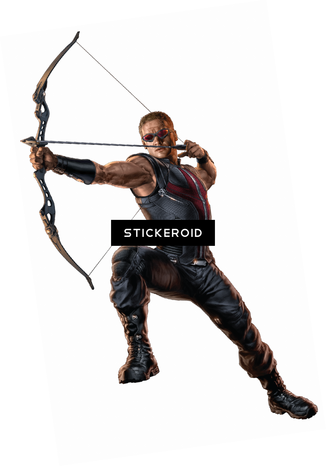 Bow And Arrow,compound Character,cold Weapon,action - Hawkeye Avenger Posters, HD Png Download PNG with transparent background