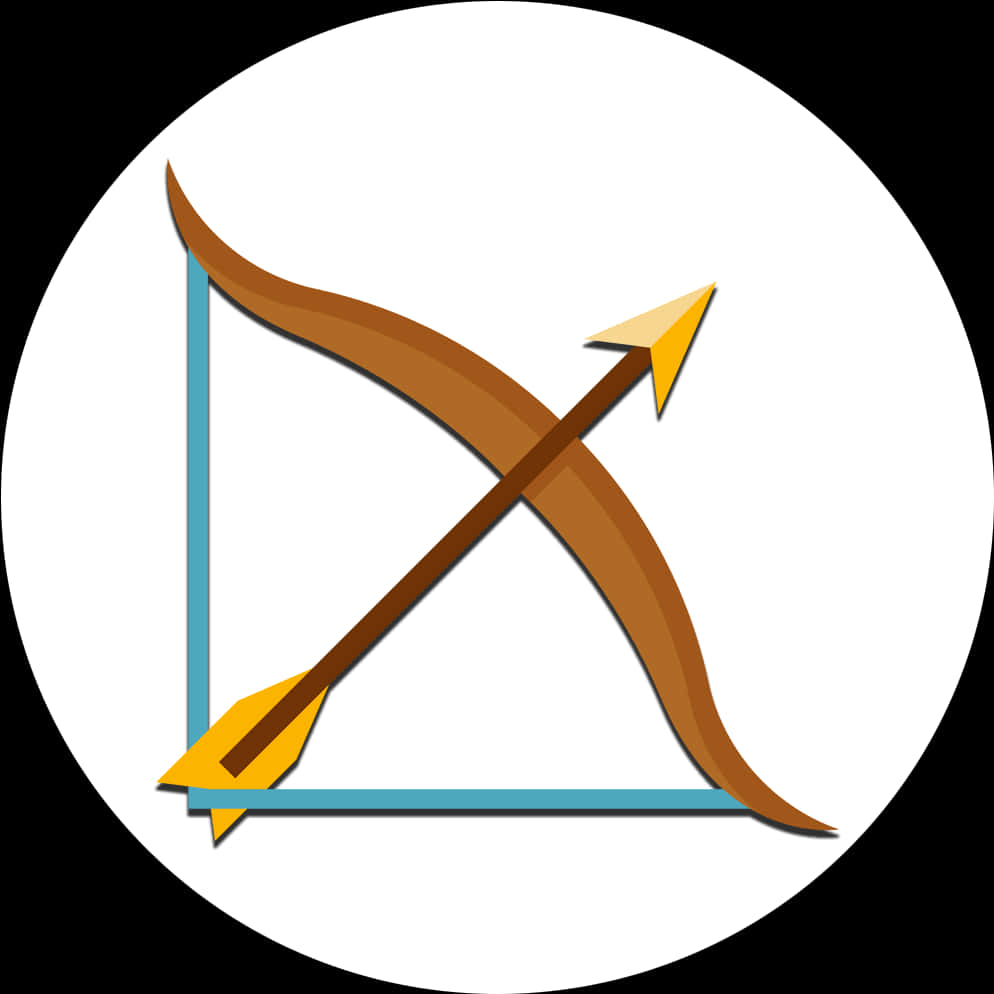 Archery Bowand Arrow Icon