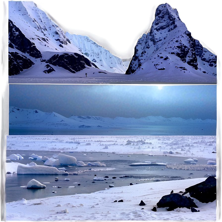 Arctic Blizzard Landscape Png 77