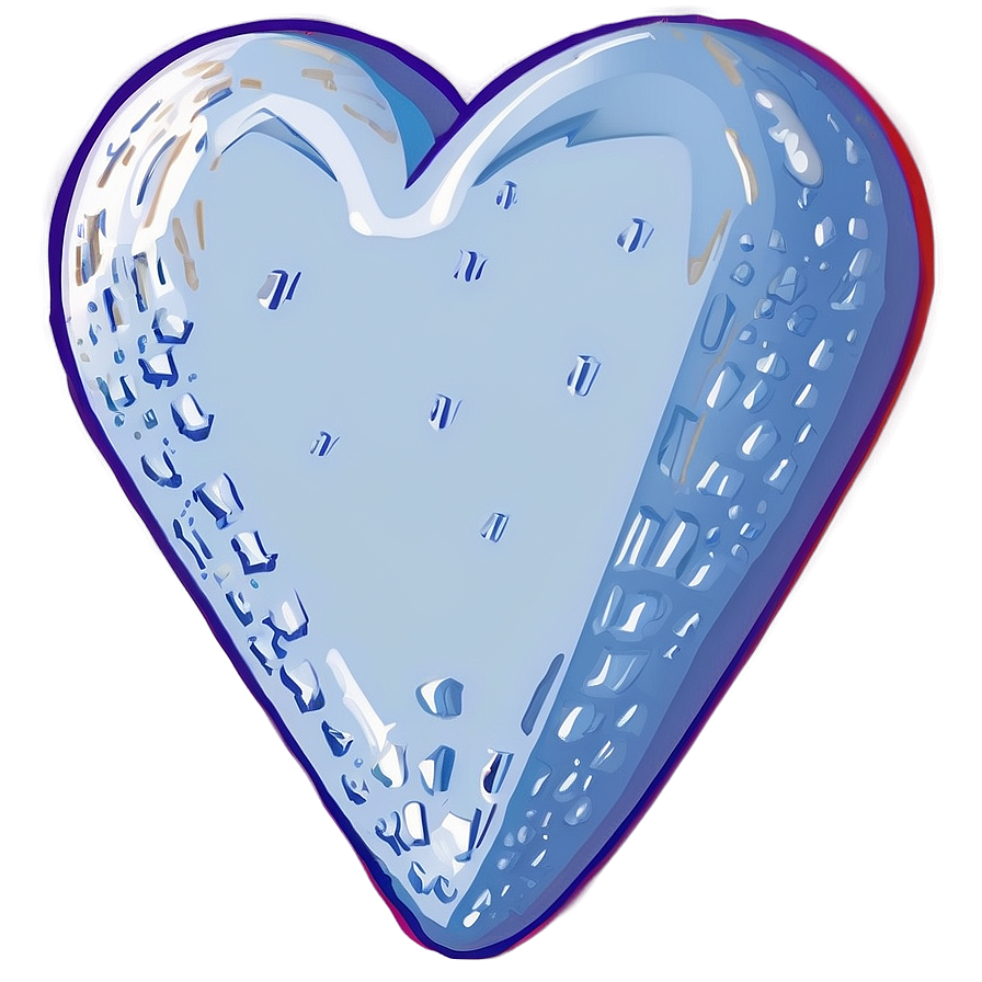 Arctic Blue Heart Icon Png Wtr28