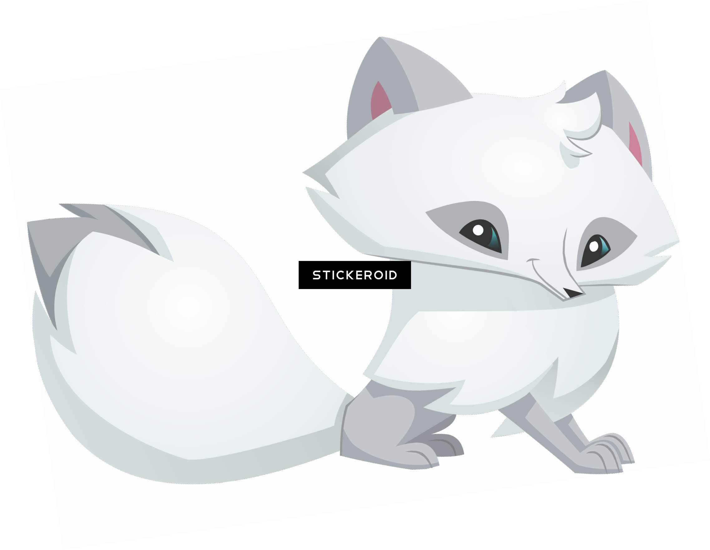Arctic Fox Animals - Animal Jam Arctic Fox, HD Png Download PNG with transparent background