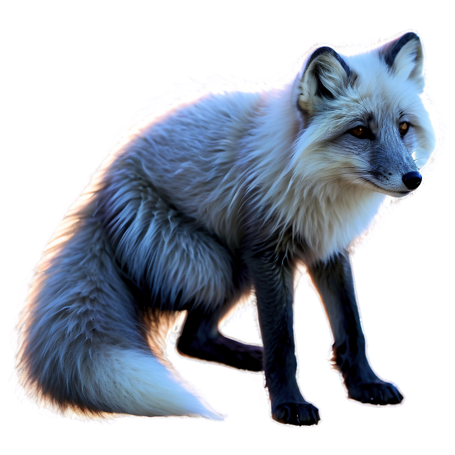 Arctic Fox Tail Fluff Png Yoj