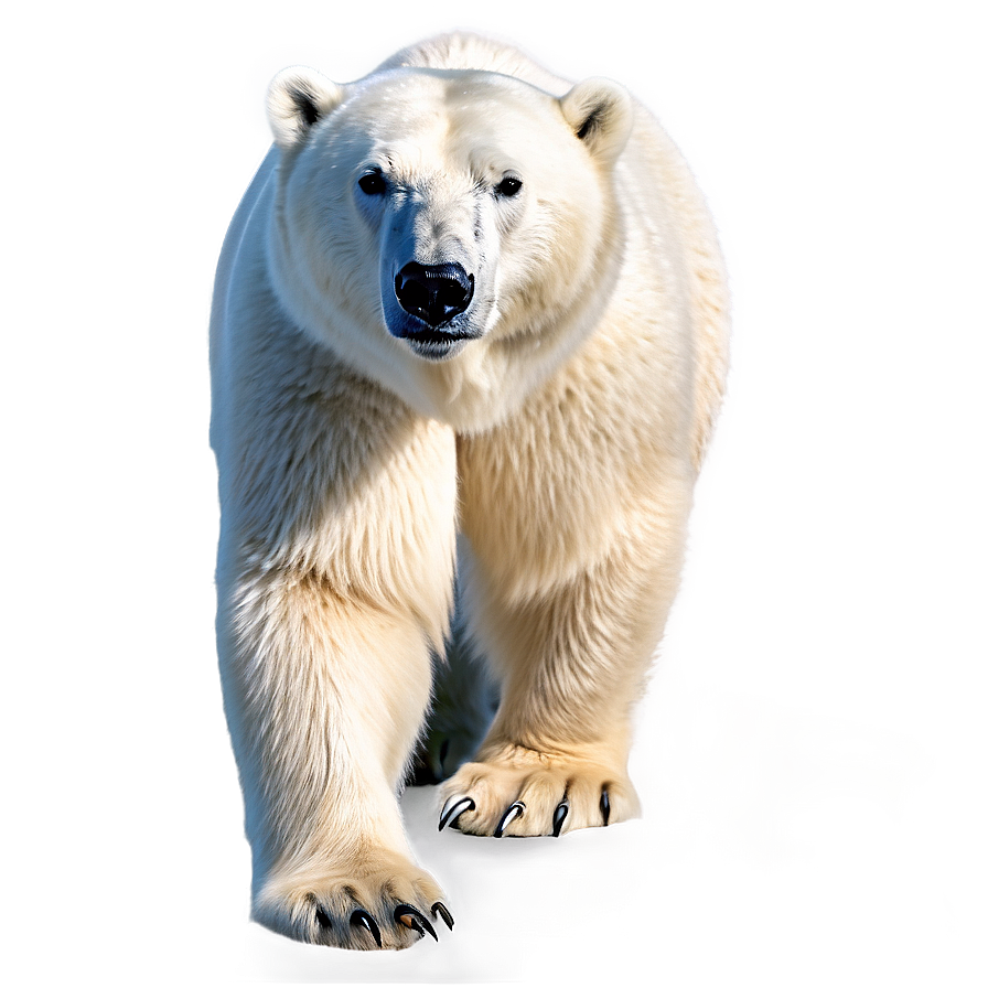 Arctic Polar Bear PNG lhv1 PNG with transparent background