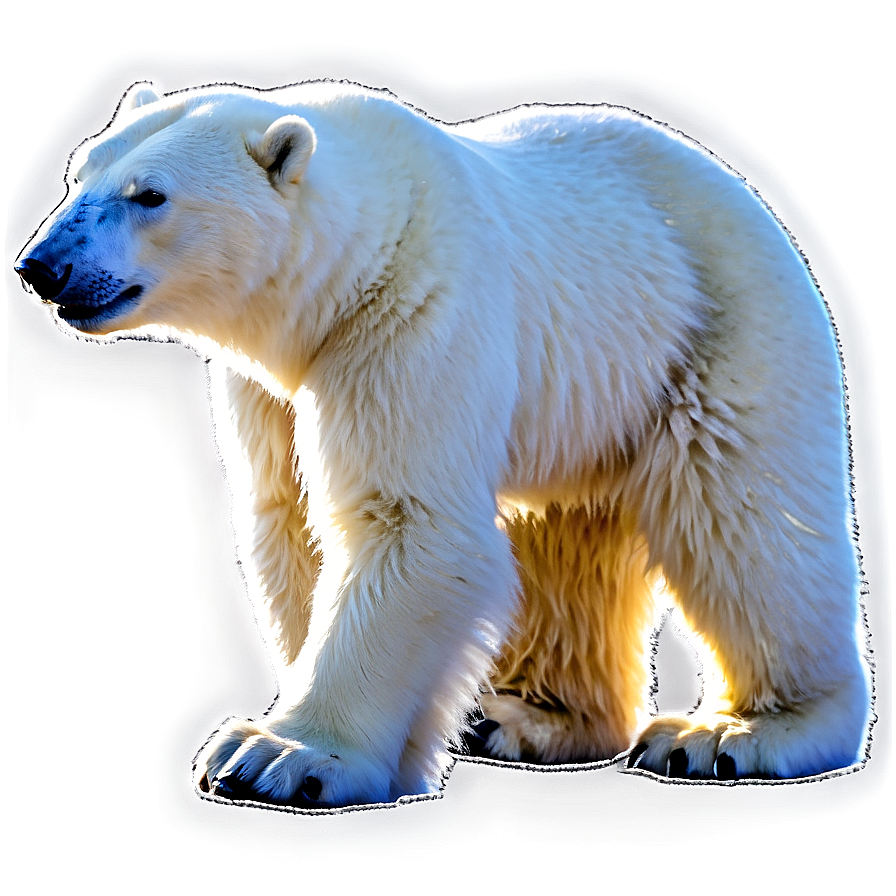 Arctic Polar Bear Png Sje55