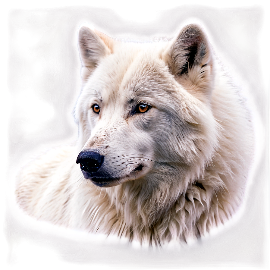 Arctic Wolf Portrait Png Afu2