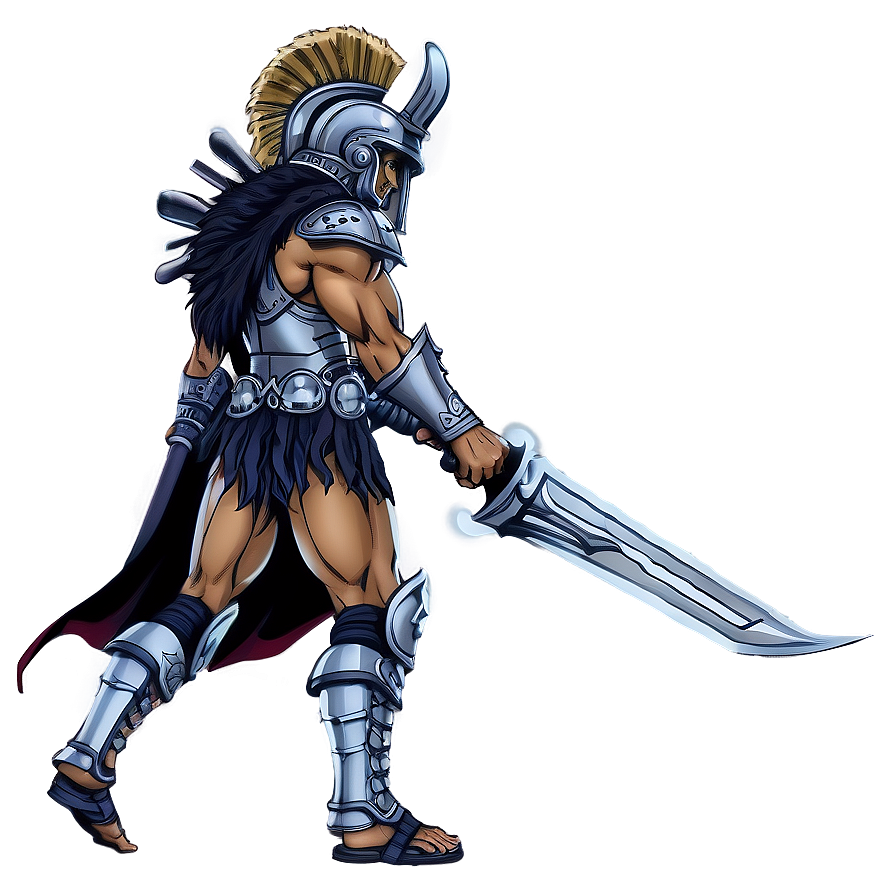 Ares In Battle Gear Png 06242024