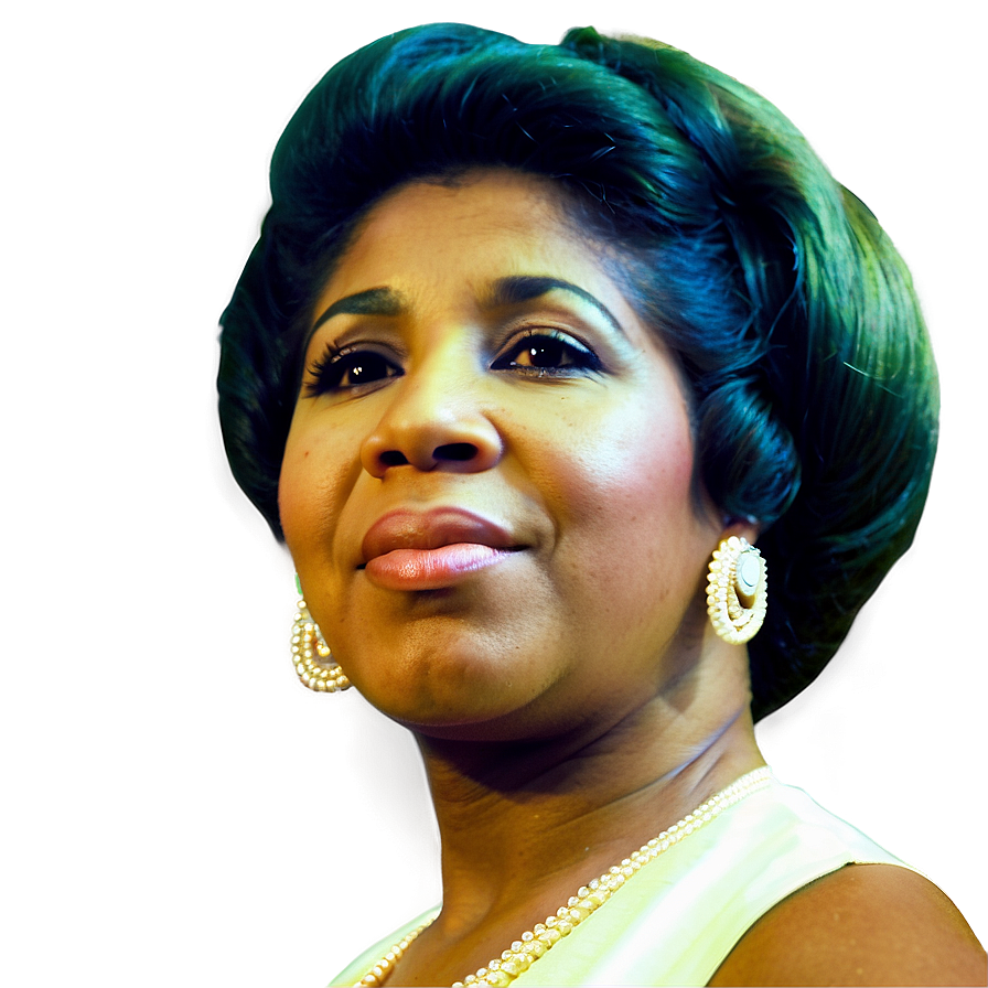 Aretha Franklin 60s Look Png 06252024