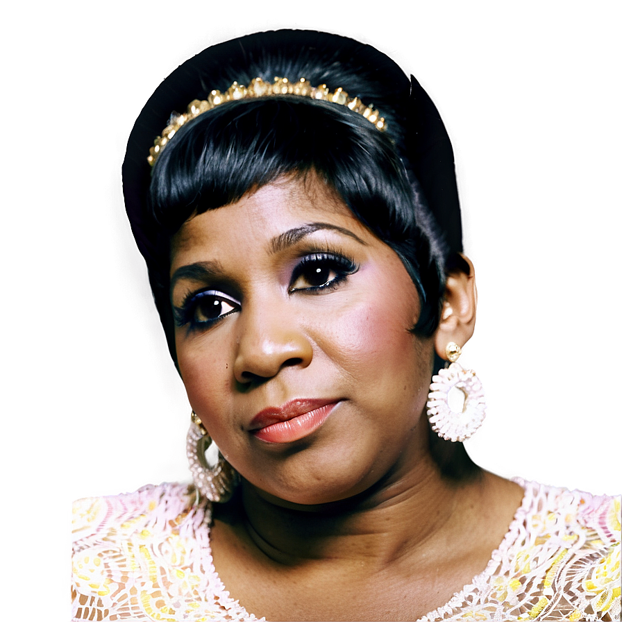 Aretha Franklin 60s Look Png Gpc70