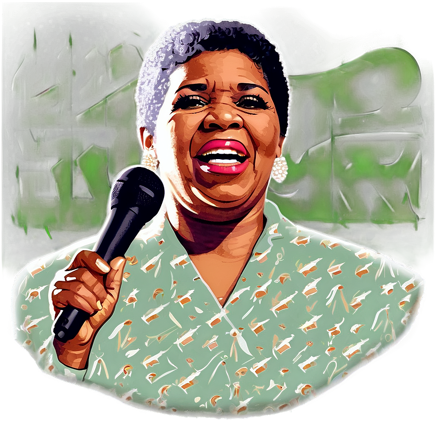 Aretha Franklin Civil Rights Advocate Png Nmc