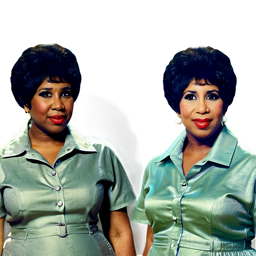 Aretha Franklin Classic Look Png 06252024