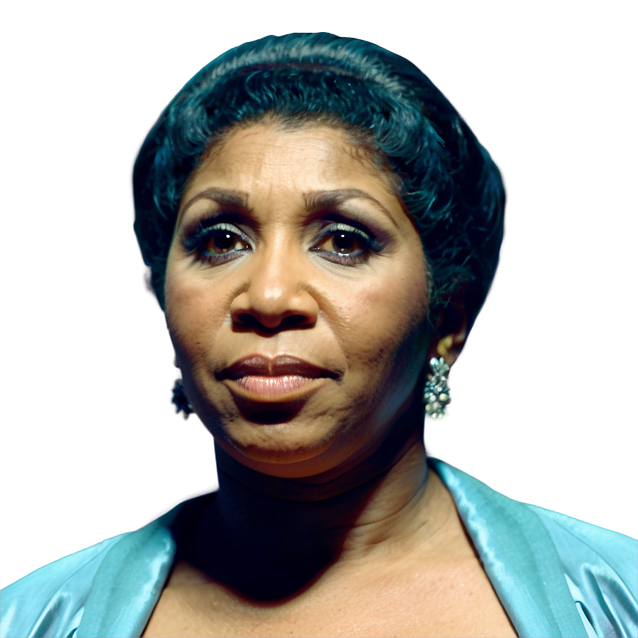 Aretha Franklin Classic Look Png 71