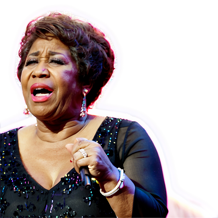 Aretha Franklin Emotional Performance Png Bwr2