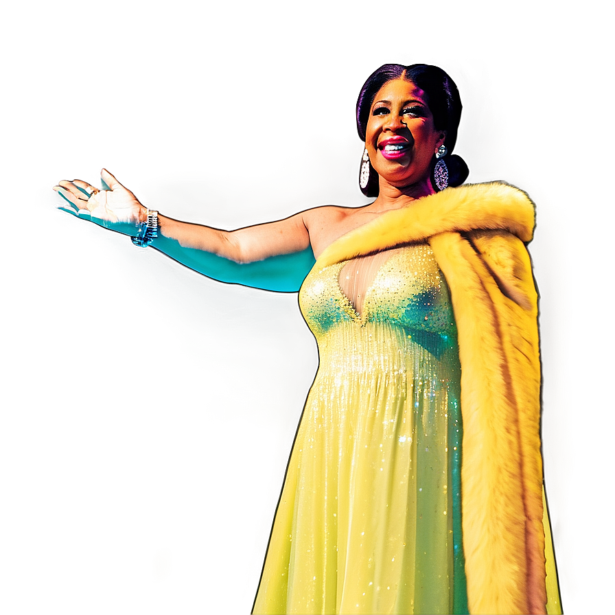 Aretha Franklin Grammy Moment Png Mbl71