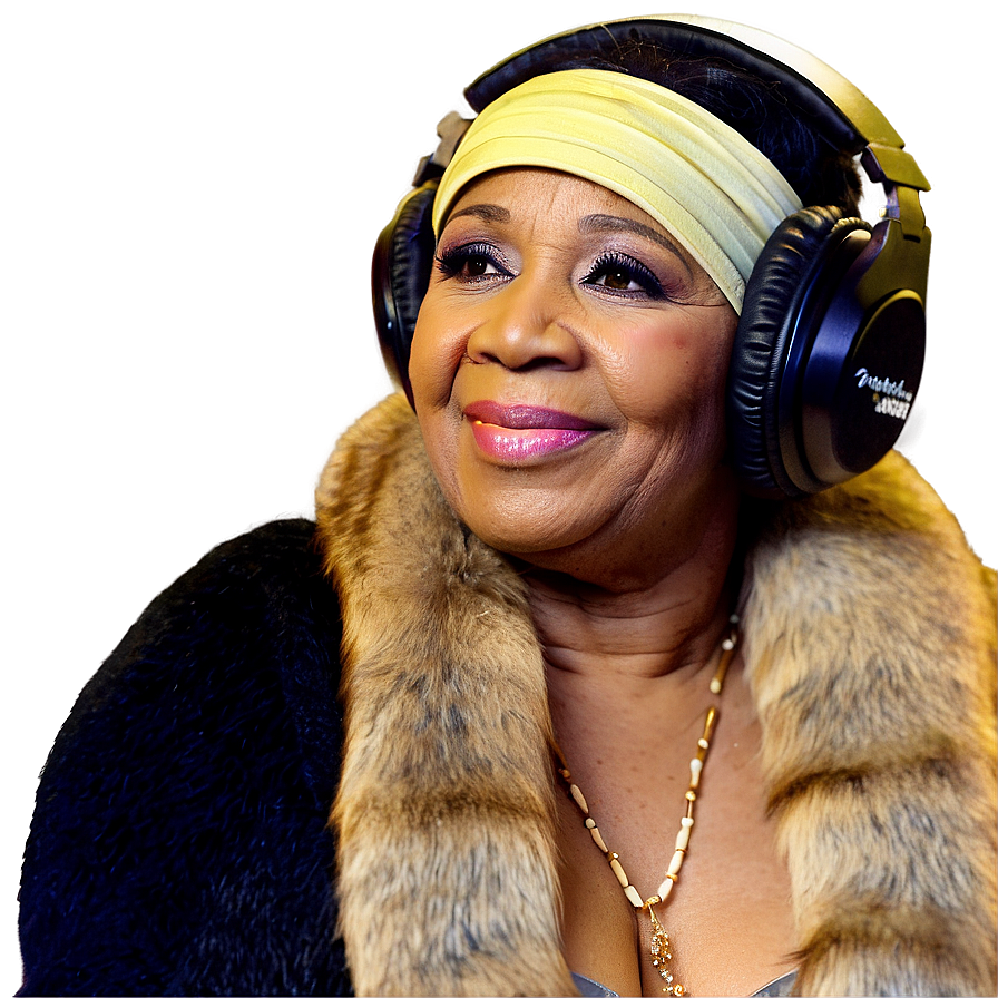 Aretha Franklin In Studio Png Say8